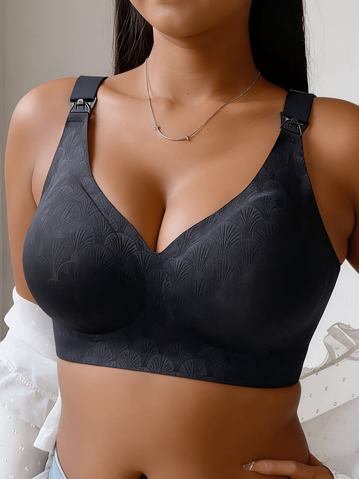 Soutien-Gorge d'Allaitement Sans Couture 0XL-3XL - visuel 4