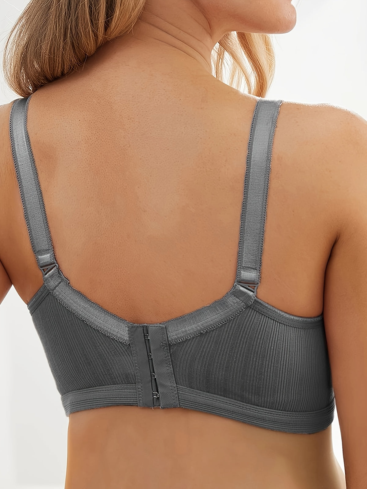 Soutien-Gorge d'Allaitement Sans Armatures, Crochets - visuel 4