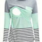 T-Shirt Manches Longues Grossesse, Style Bohème - visuel 3