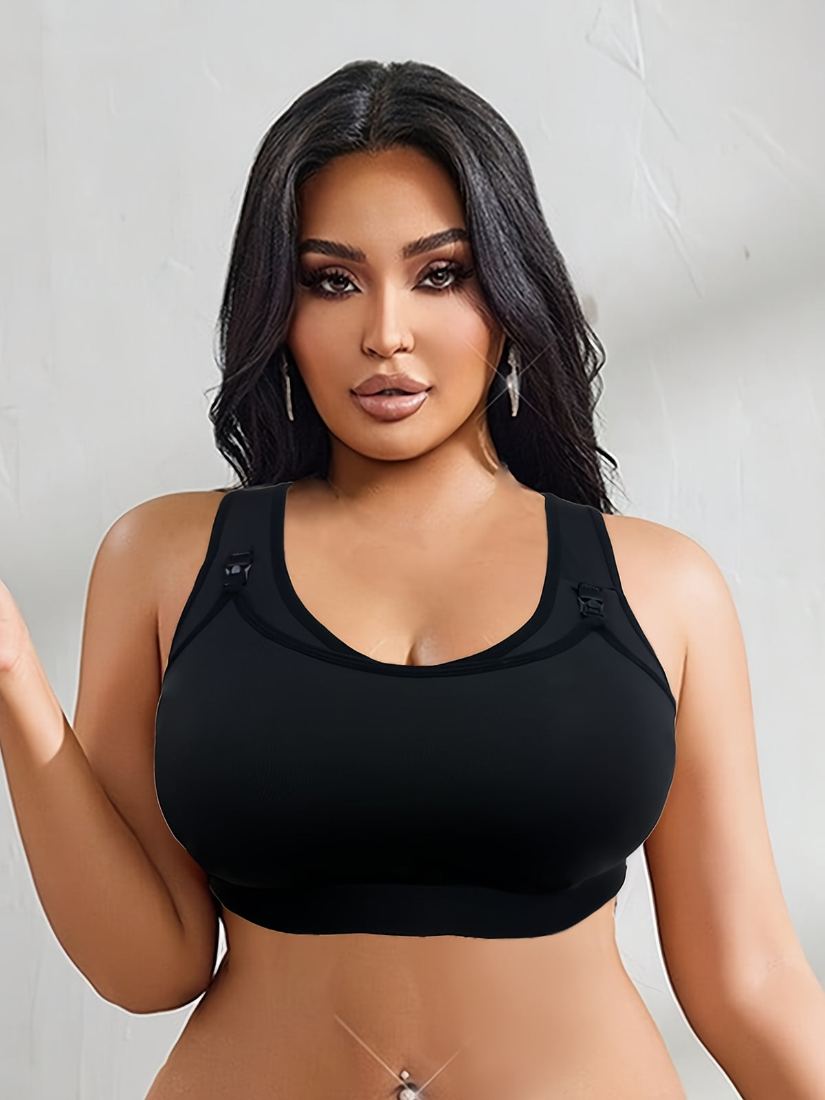 Soutien-Gorge d'Allaitement Fermeture Avant, Grande Taille - visuel 2