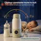 Chaleur constante toute la nuit - chauffe-biberon nuit