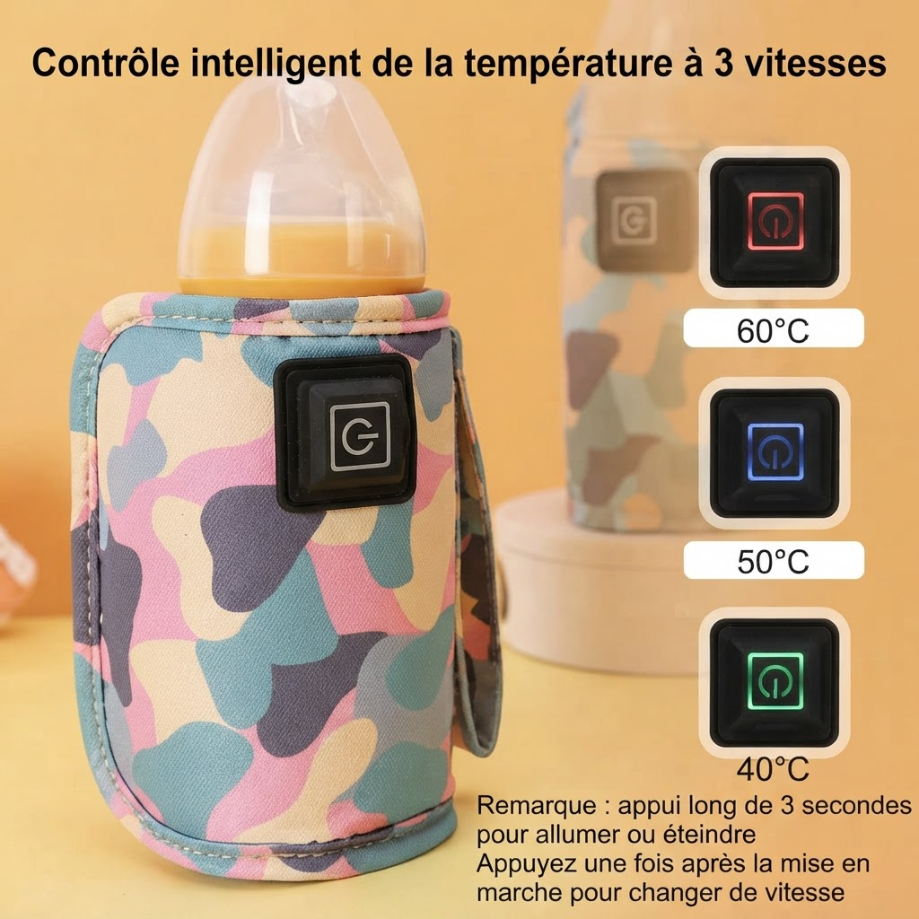 Contrôle intelligent de la température à 3 vitesses