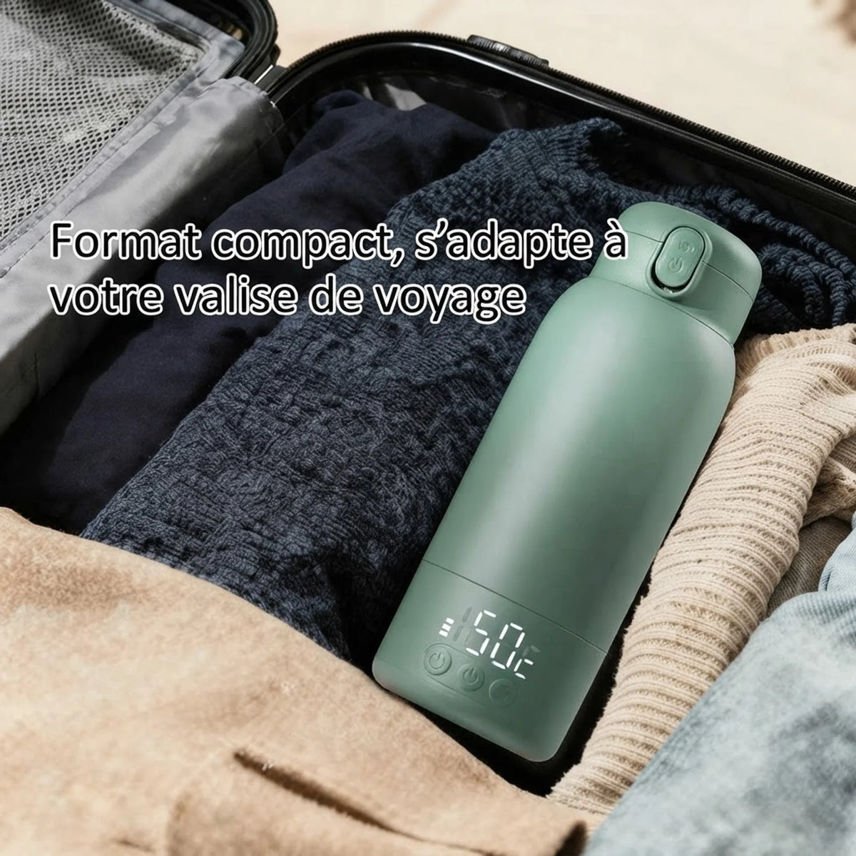 Format compact, s'adapte à votre valise de voyage